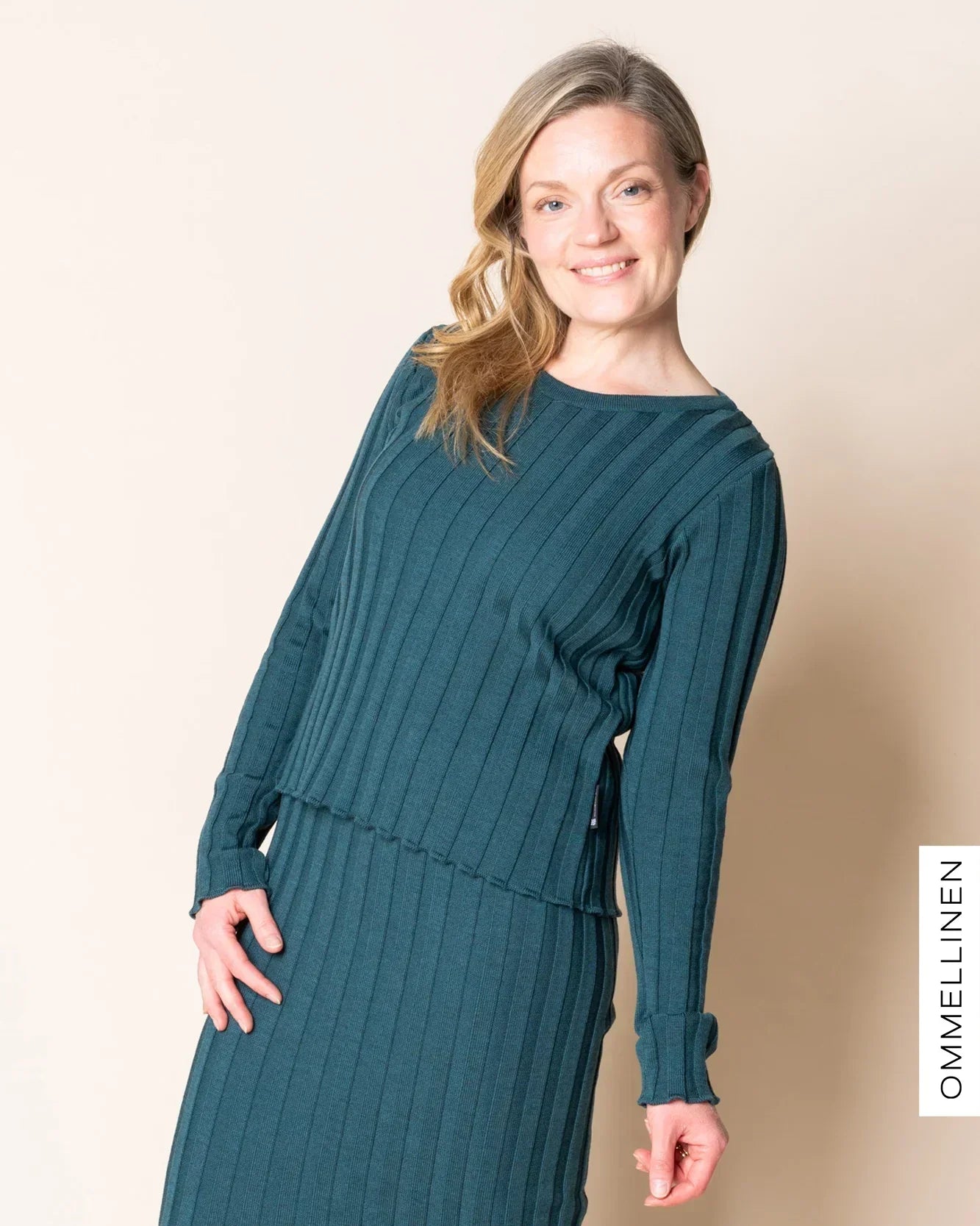 Ribbipaita - merinovilla, petrooli