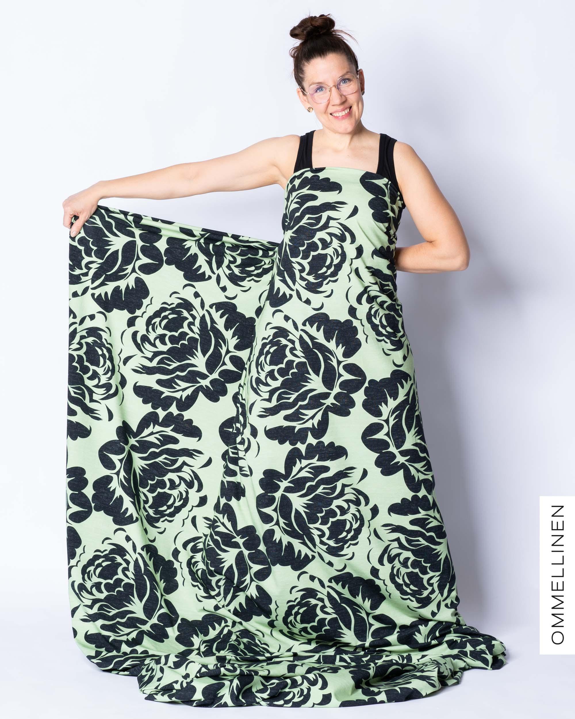 Digitrikoo, Babushka Roses JĂ€tti - pistaasi - Ommellinen