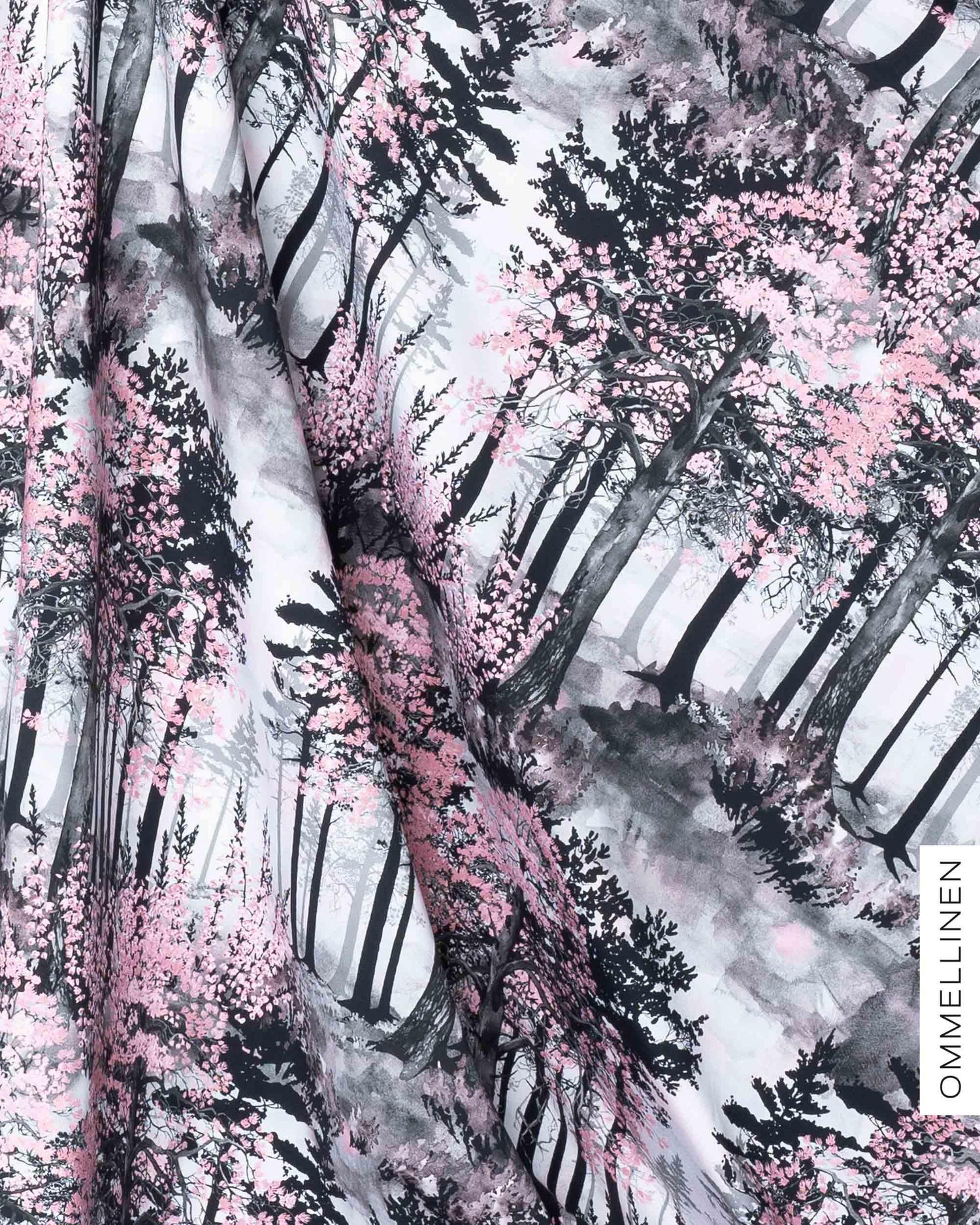 Digitrikoo, MetsÀn lumo - roosa - Ommellinen