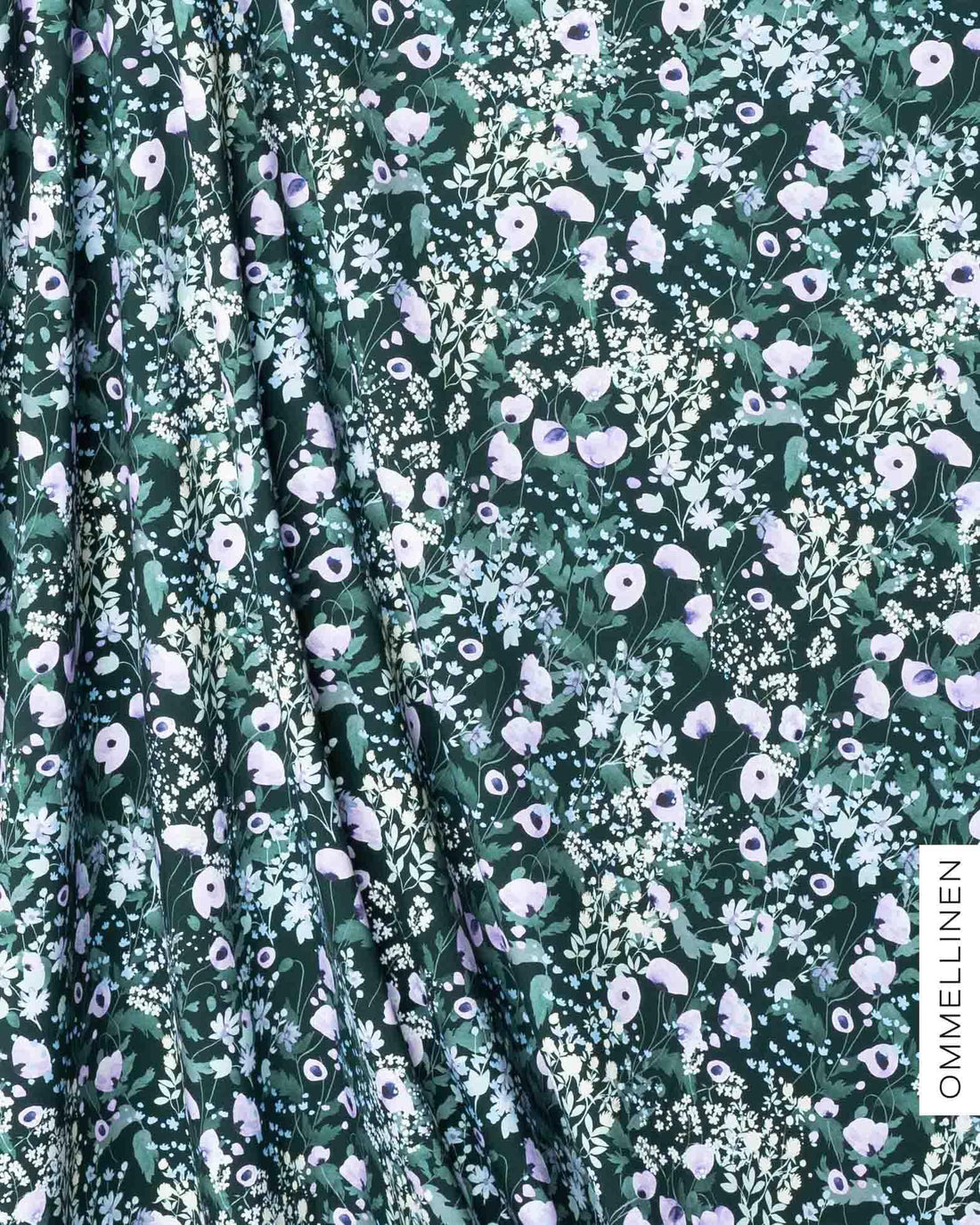 Digitrikoo, Niitty - vihreÀ/lila - Ommellinen