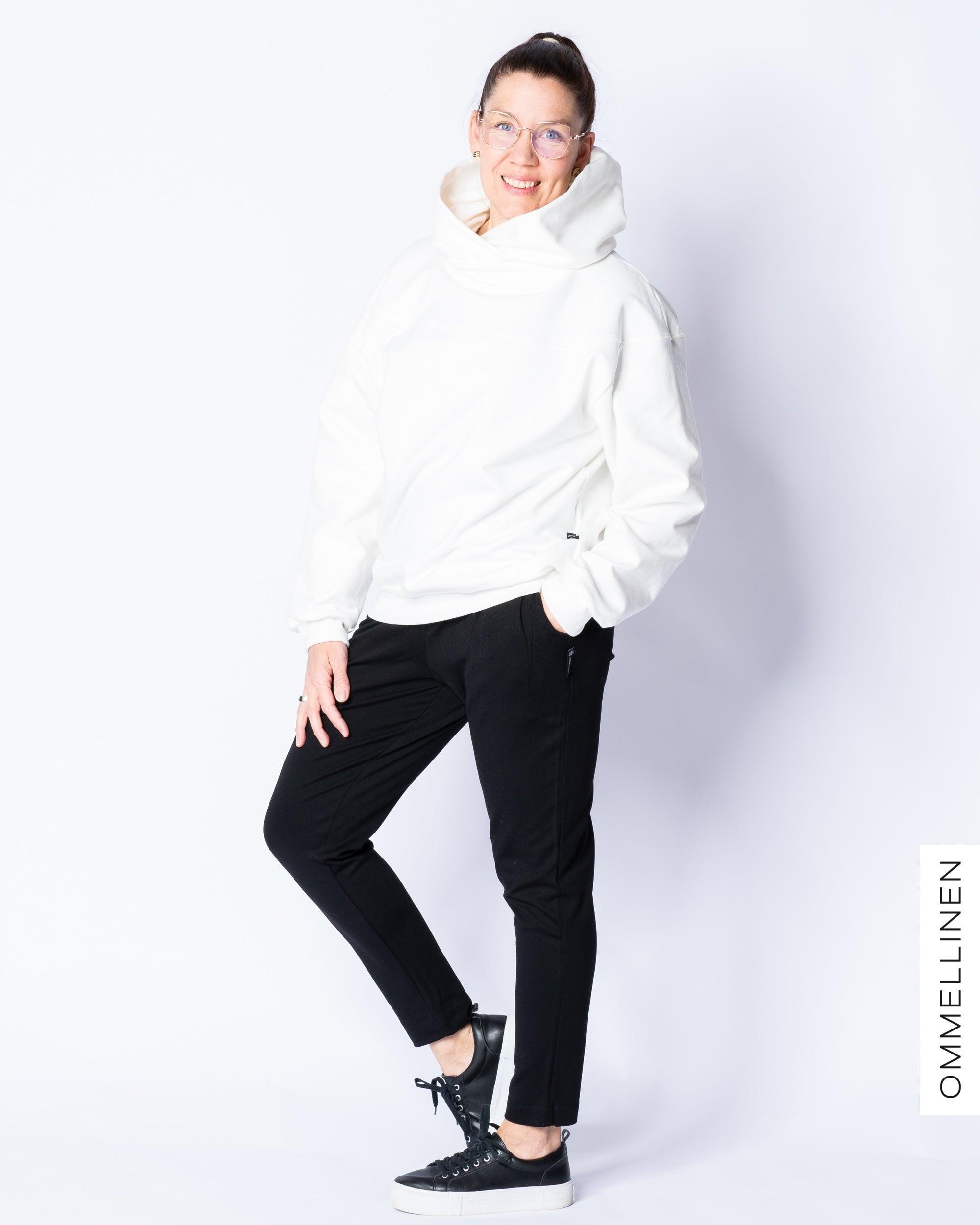 JÀttihuppari, Valkoinen - lievÀ II-laatu - Ommellinen