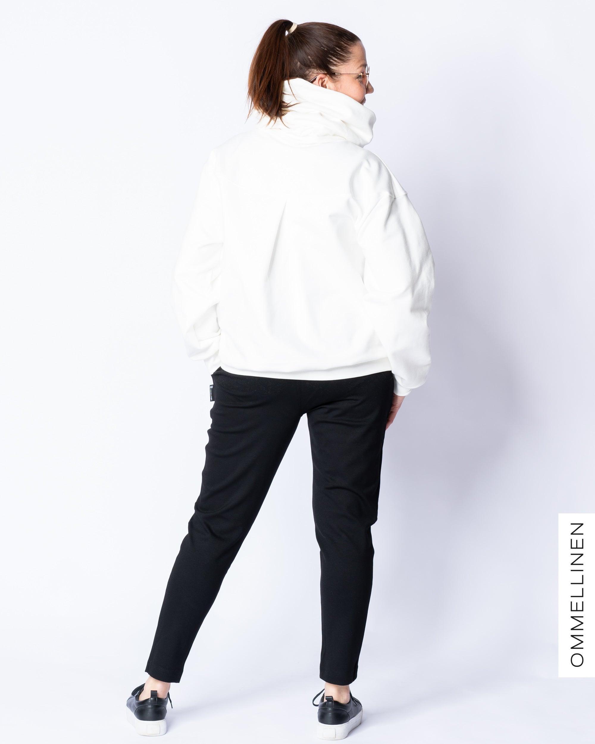 JÀttihuppari, Valkoinen - lievÀ II-laatu - Ommellinen