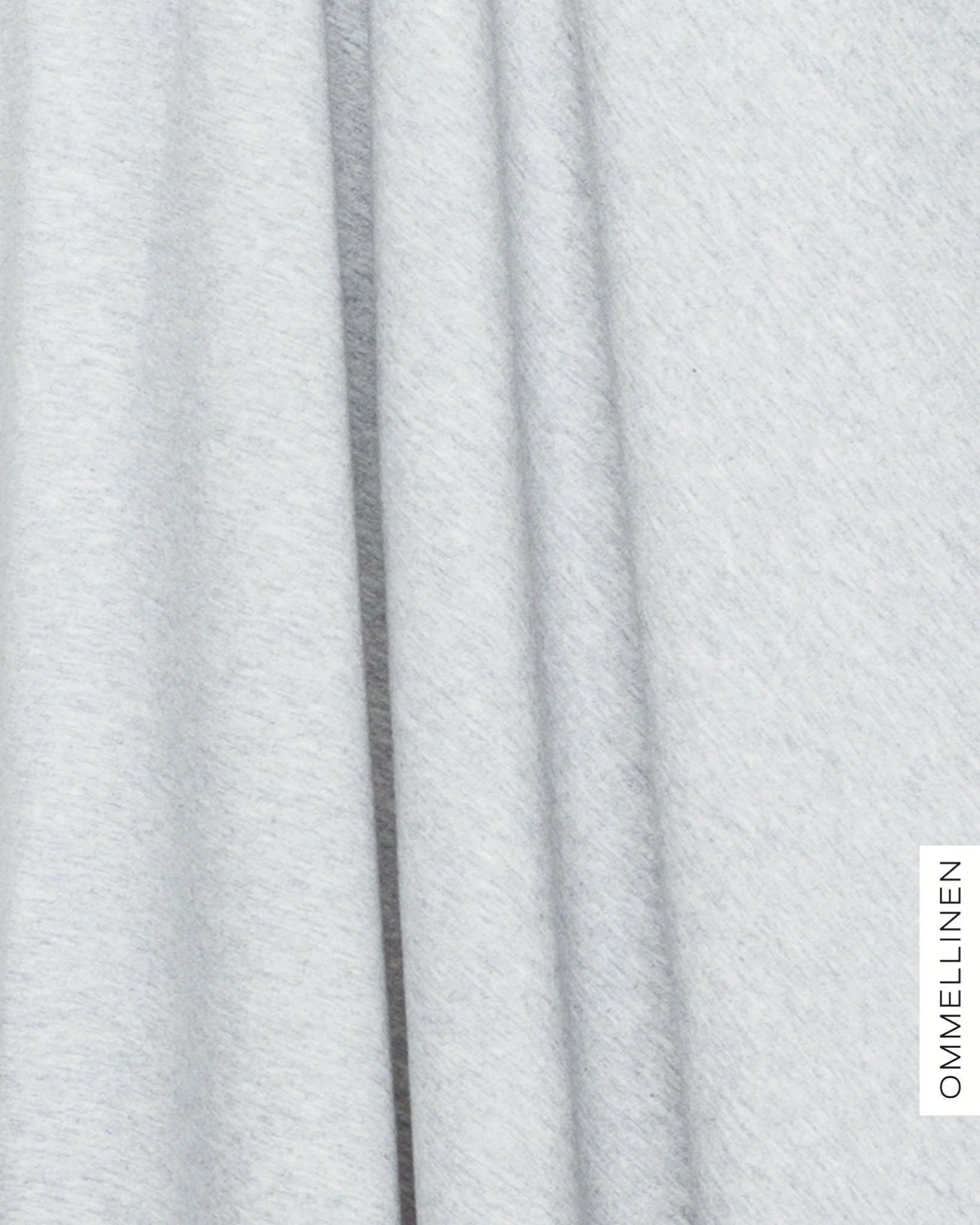 Kotimainen joustocollege, lämmin meleerattu vaaleanharmaa 3 - Ommellinen