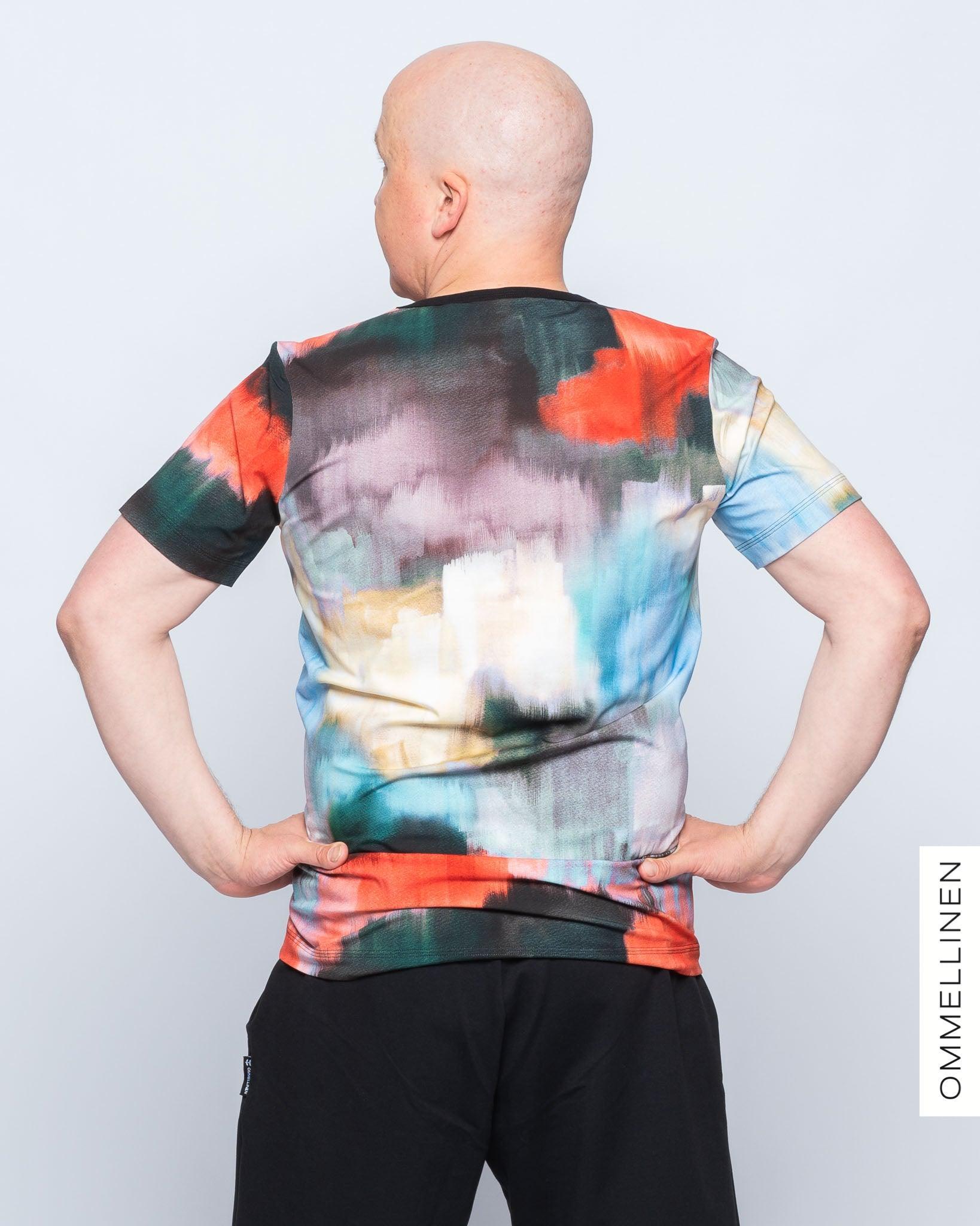 Miesten T-paita, VĂ€re - Ommellinen