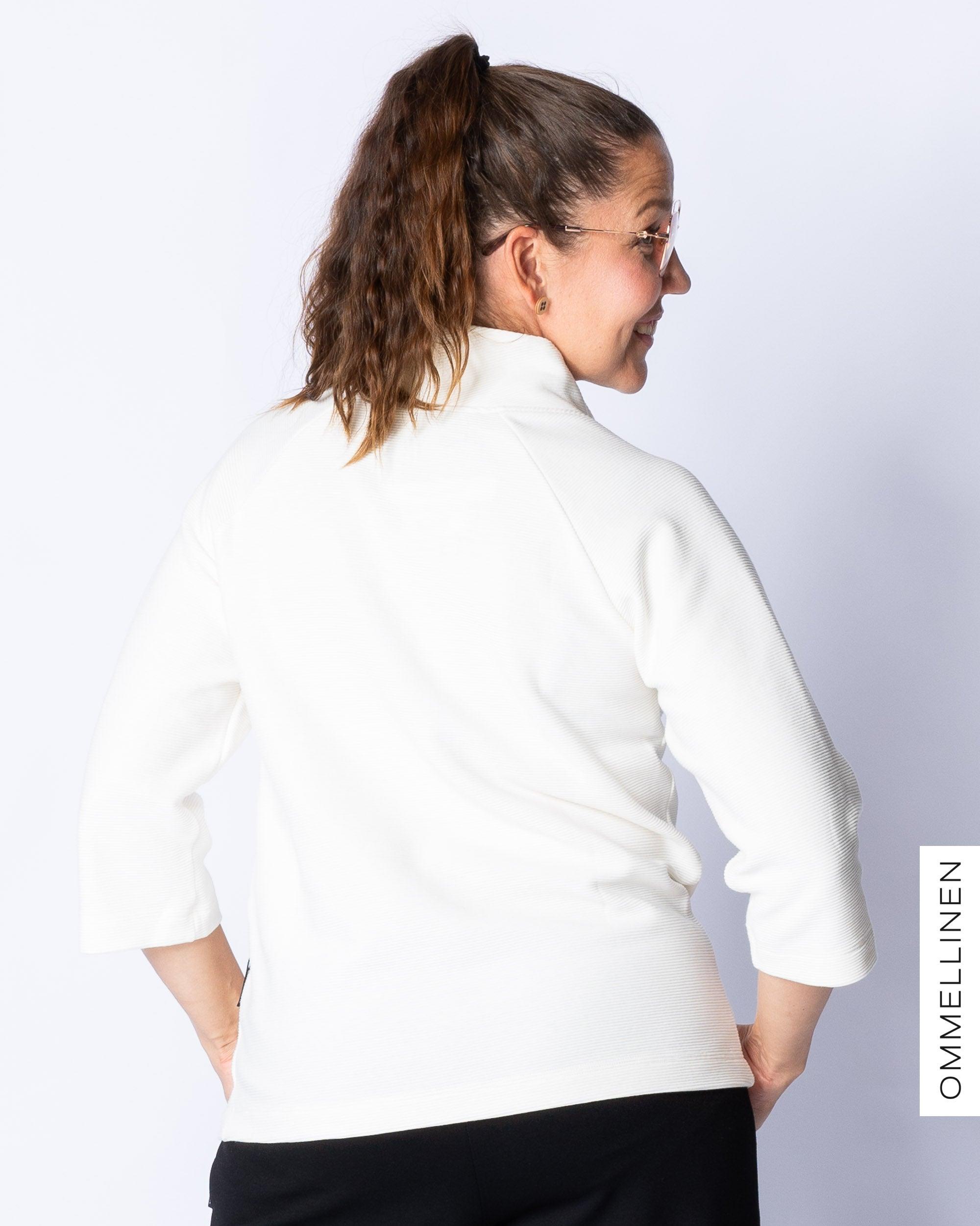 SÀrmÀ-paita, luonnonvalkoinen - Ommellinen