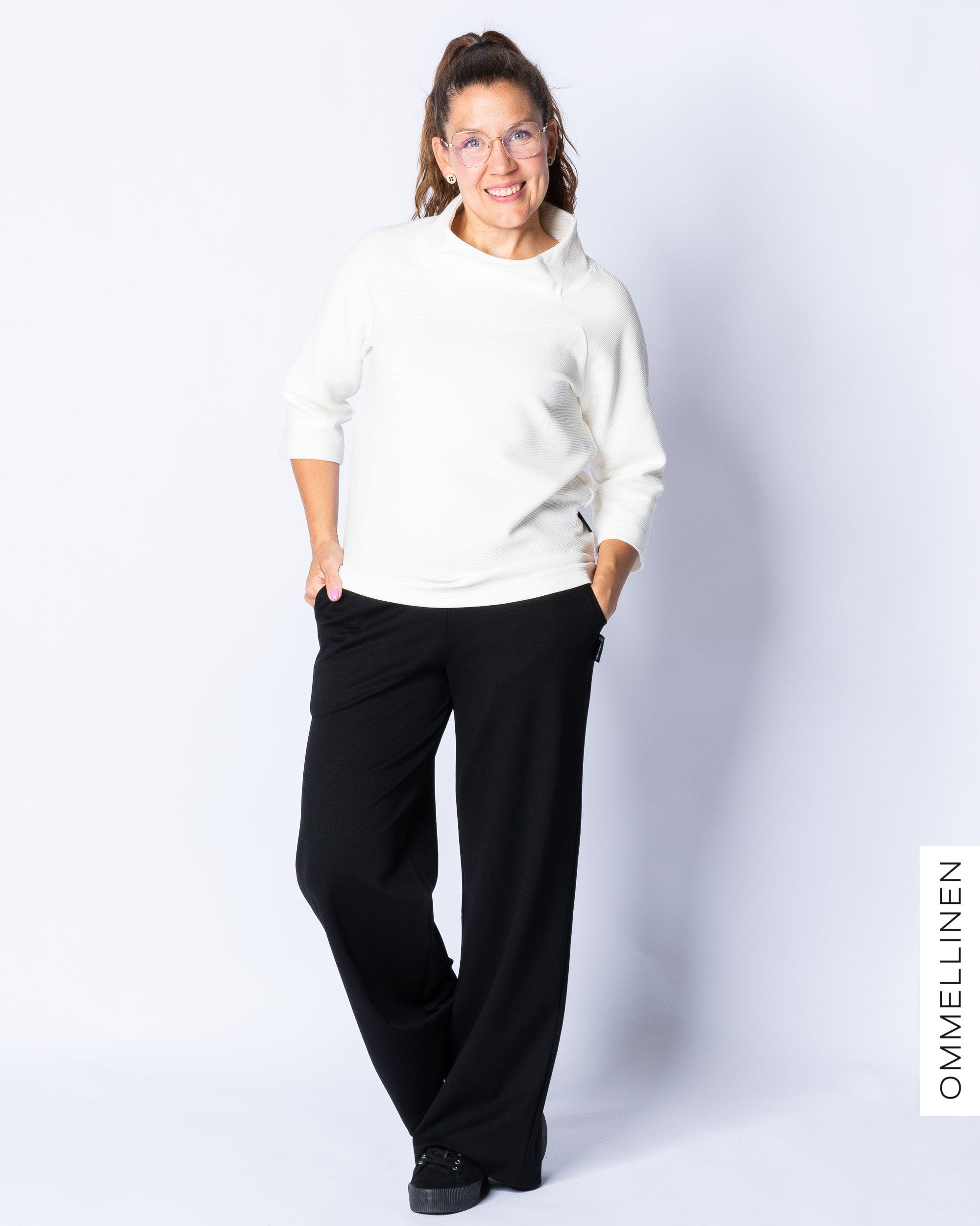 SÀrmÀ-paita, luonnonvalkoinen - Ommellinen