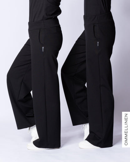 WHOOPS! LUOTTO pants, black - S / normal length