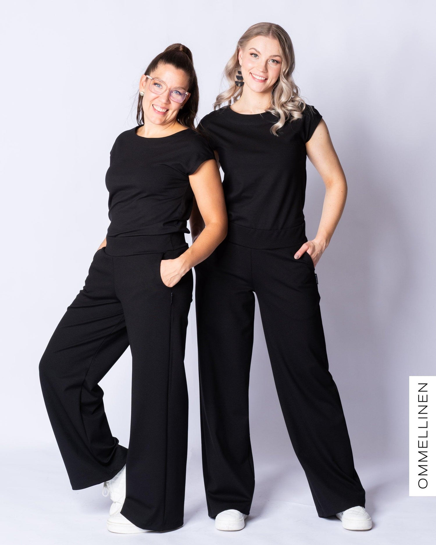 WHOOPS! LUOTTO pants, black - S / normal length