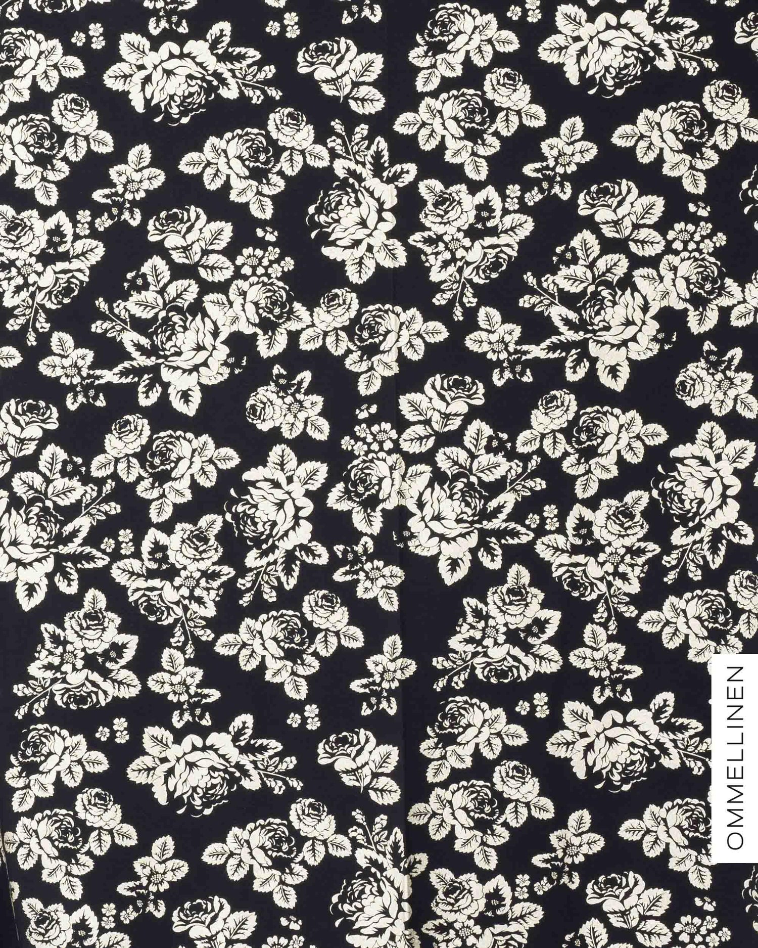 Glitteripainettu joustocollege - PALA, Babushka Roses - kultashampanja