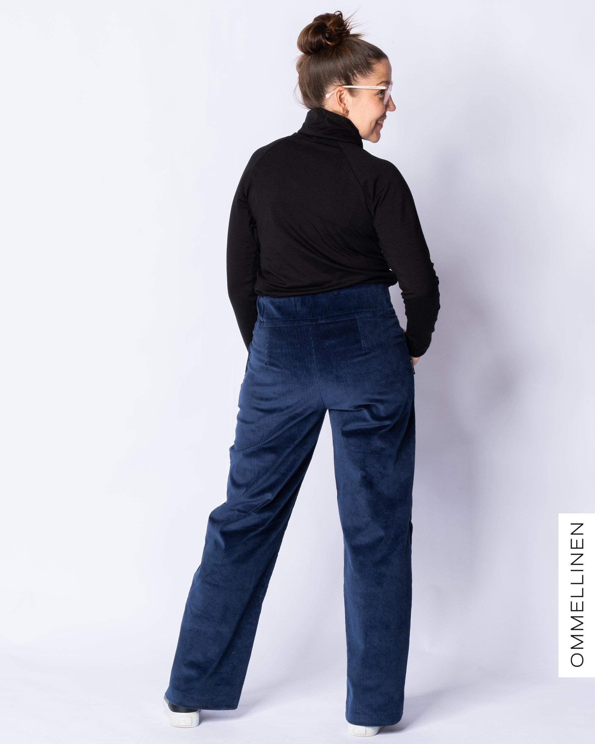 CORDUROY pants, blue