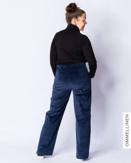 CORDUROY pants, blue