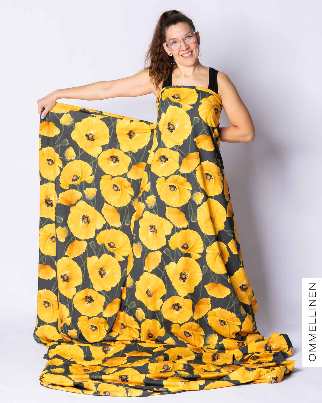 Digitrikoo, Yökukka - harmaa/keltainen