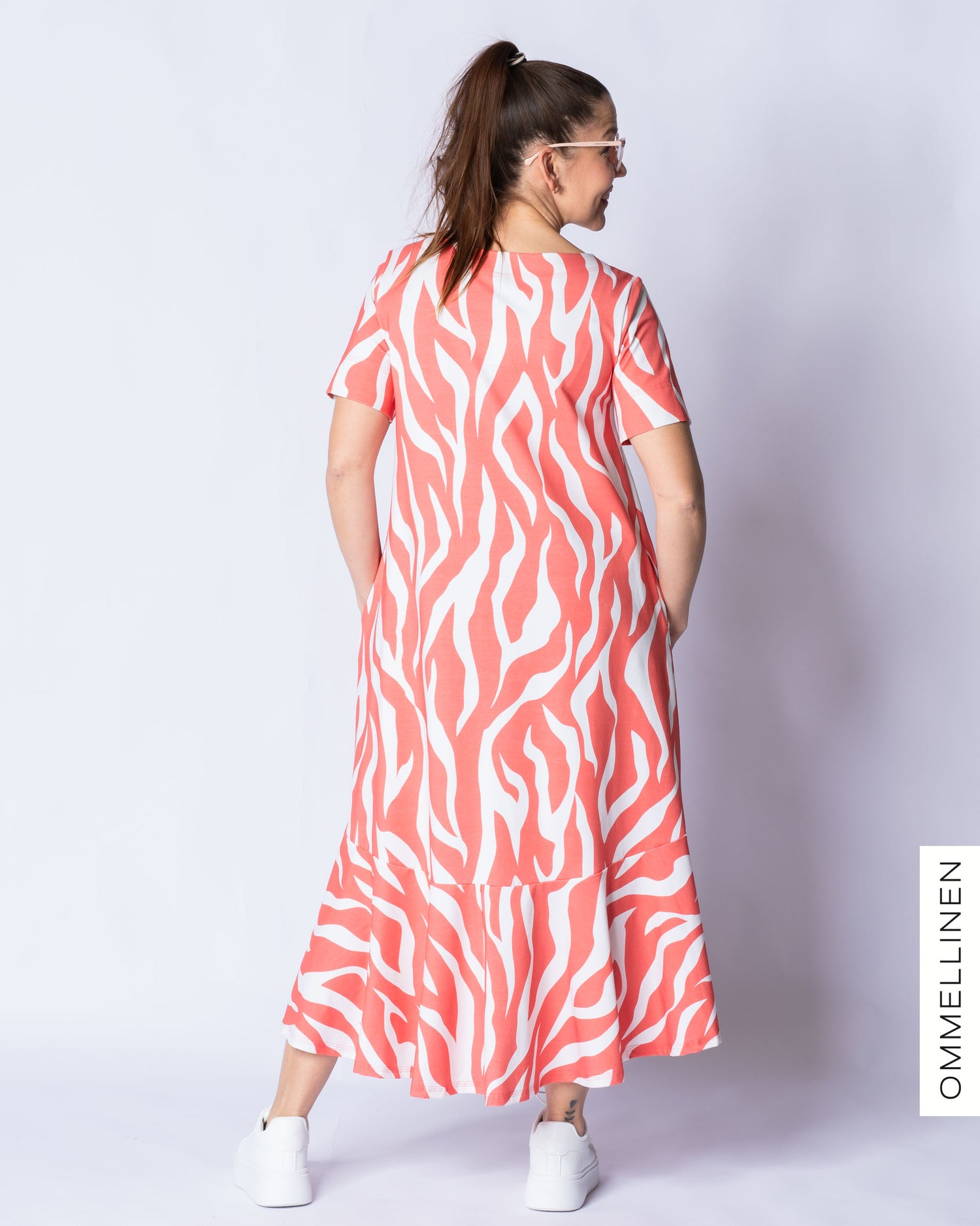 HULMU dress, Villi - coral