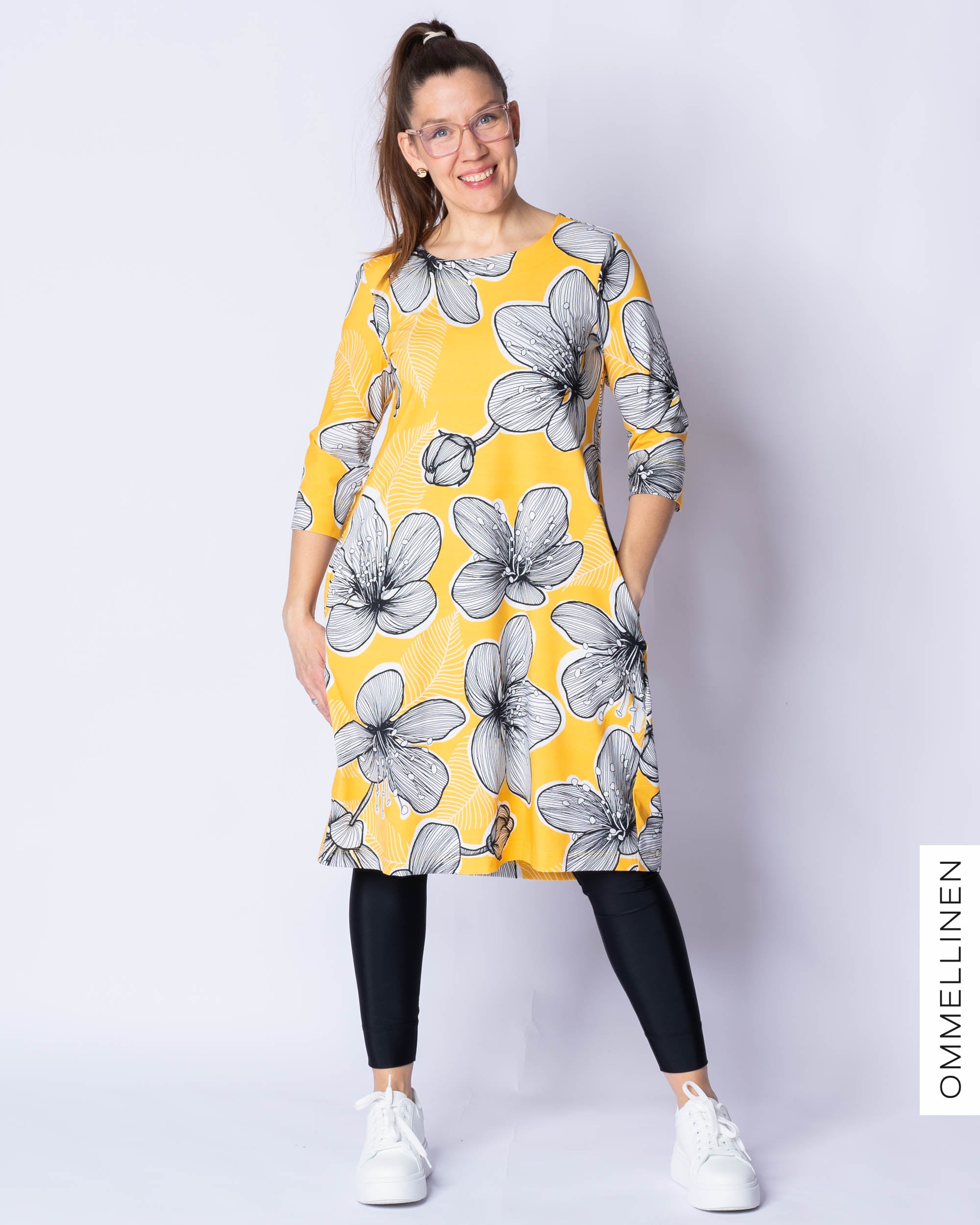 VEKKI tunic, Daydream - yellow