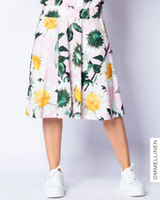 LEMPI skirt, Auringonkukka - light pink