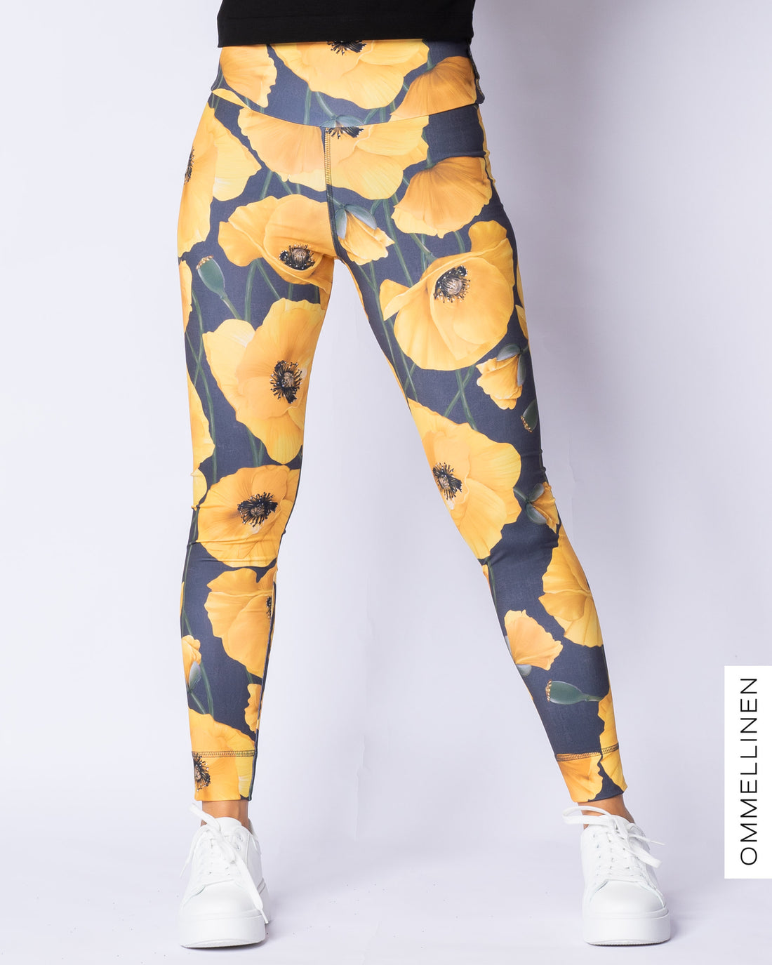 SPORT leggings, Yökukka - grey/yellow