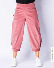 CORDUROY short pants, rose - slight II-quality