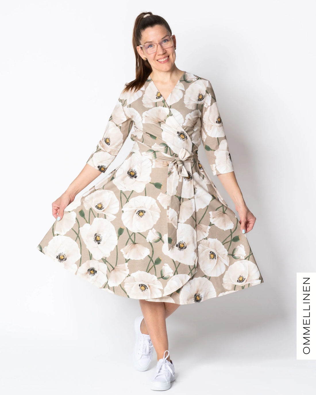 Kietaisumekko, Yökukka - hiekka/luonnonvalkoinen