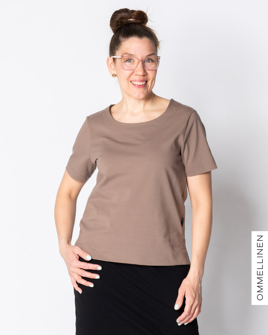 TEEPPARI t-shirt, brown