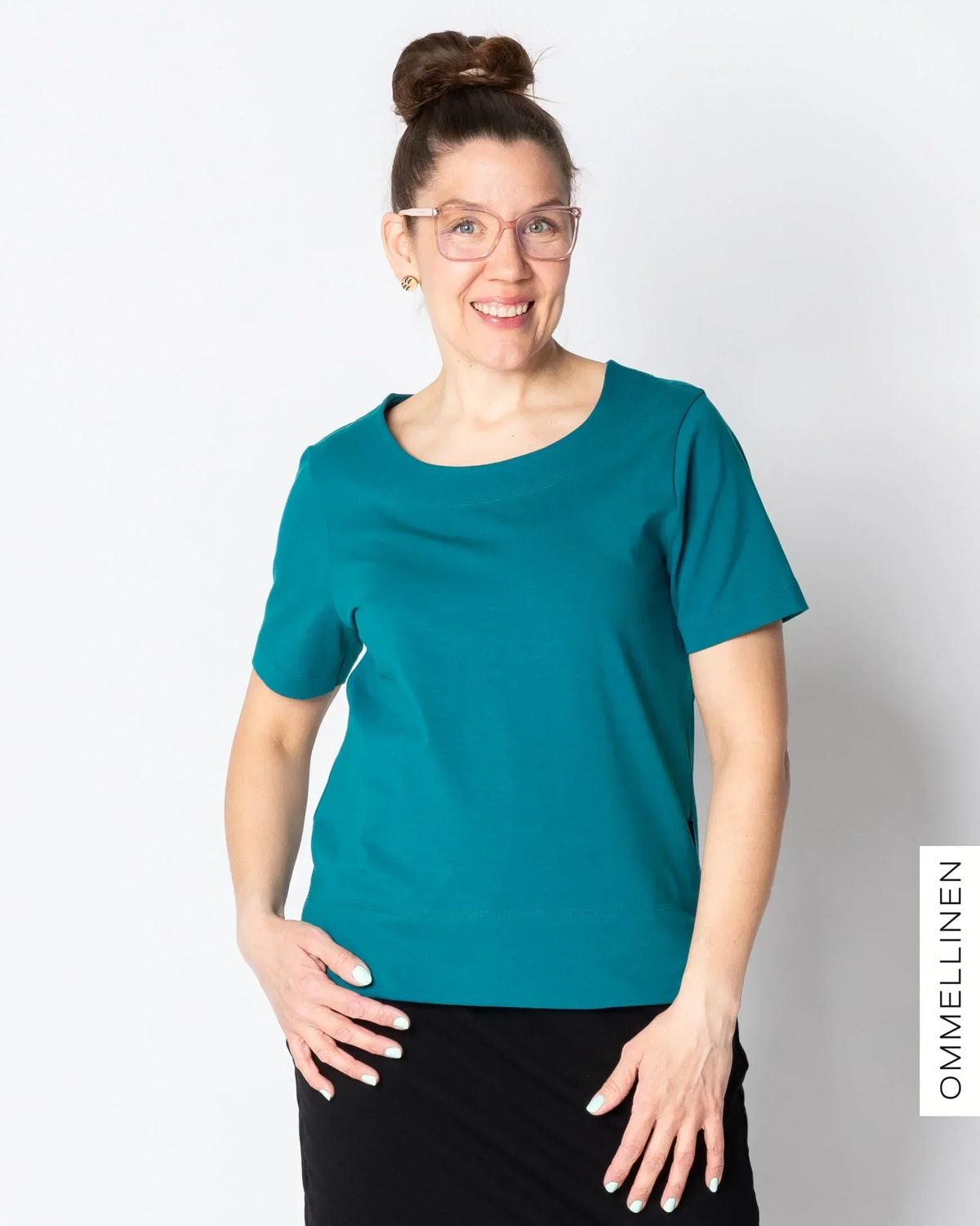 TEEPPARI t-shirt, turquoise
