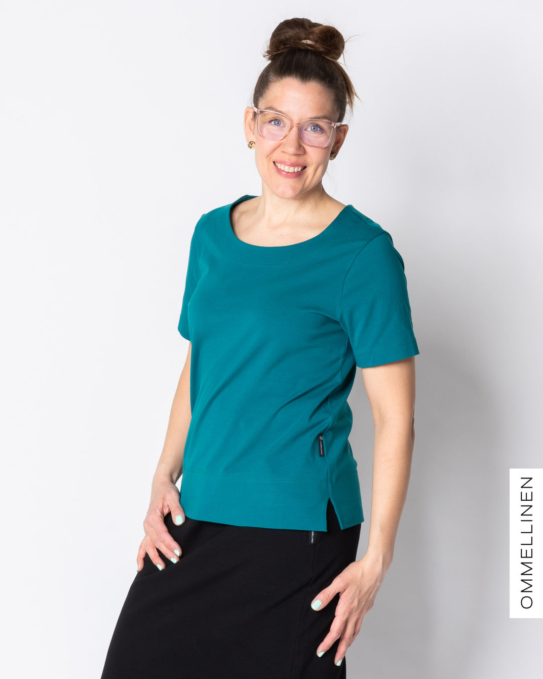 TEEPPARI t-shirt, turquoise