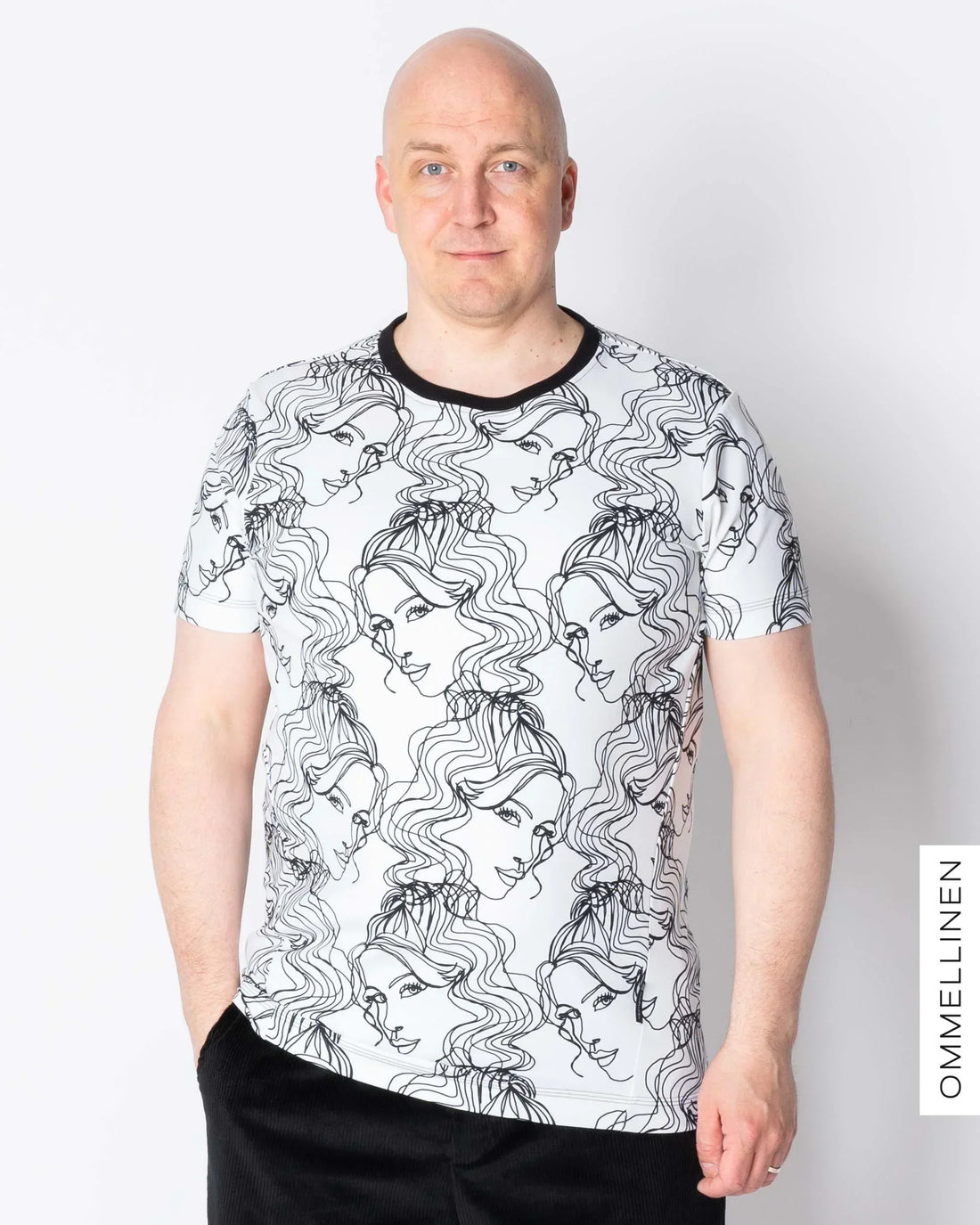Miesten T-paita, Woman - valkoinen