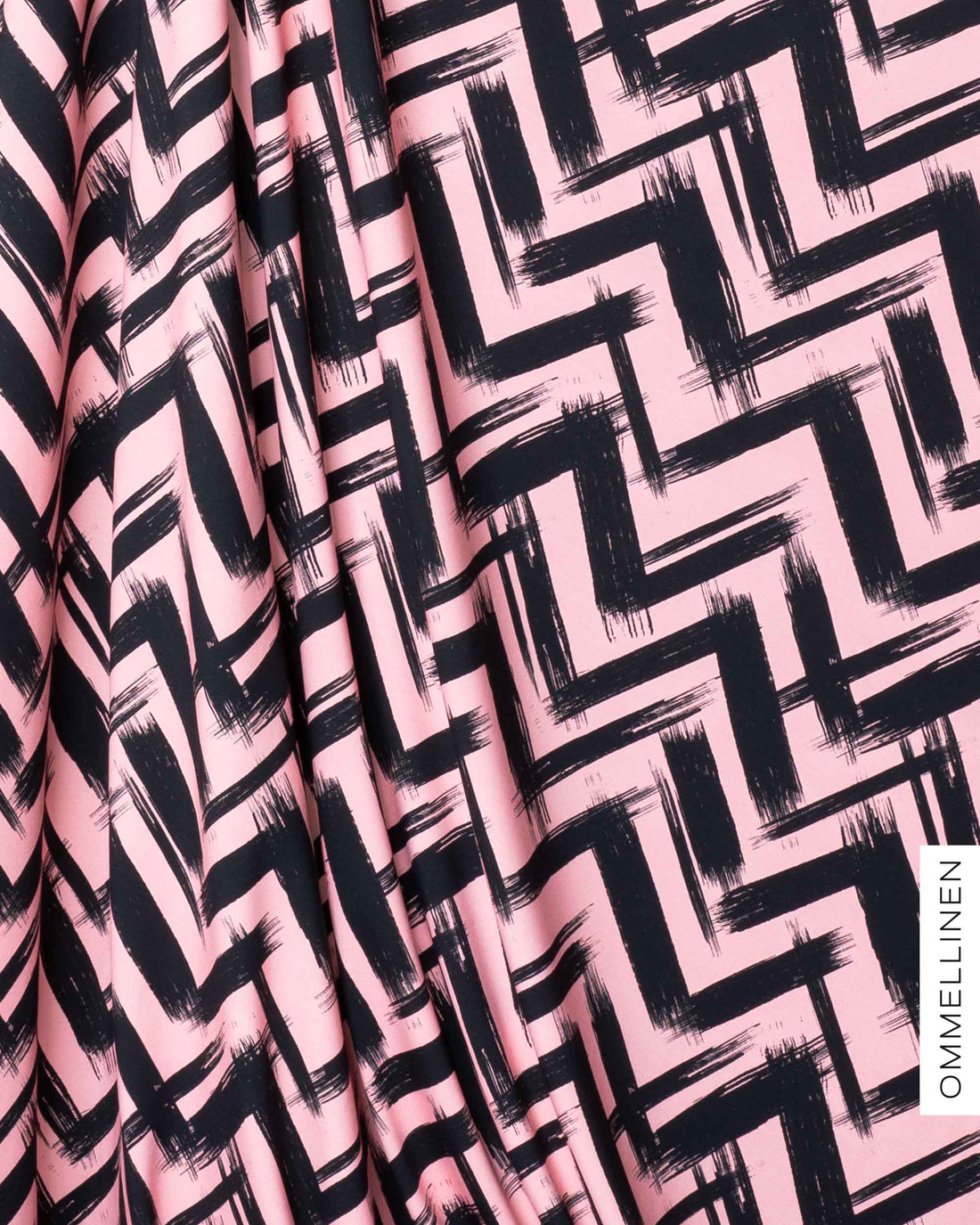 Jersey, Siksak - light pink