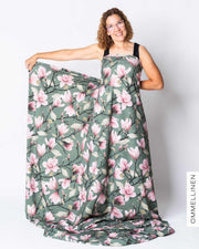 Jersey - PRE-CUT, Magnolian kuiskaus voluminous - sage