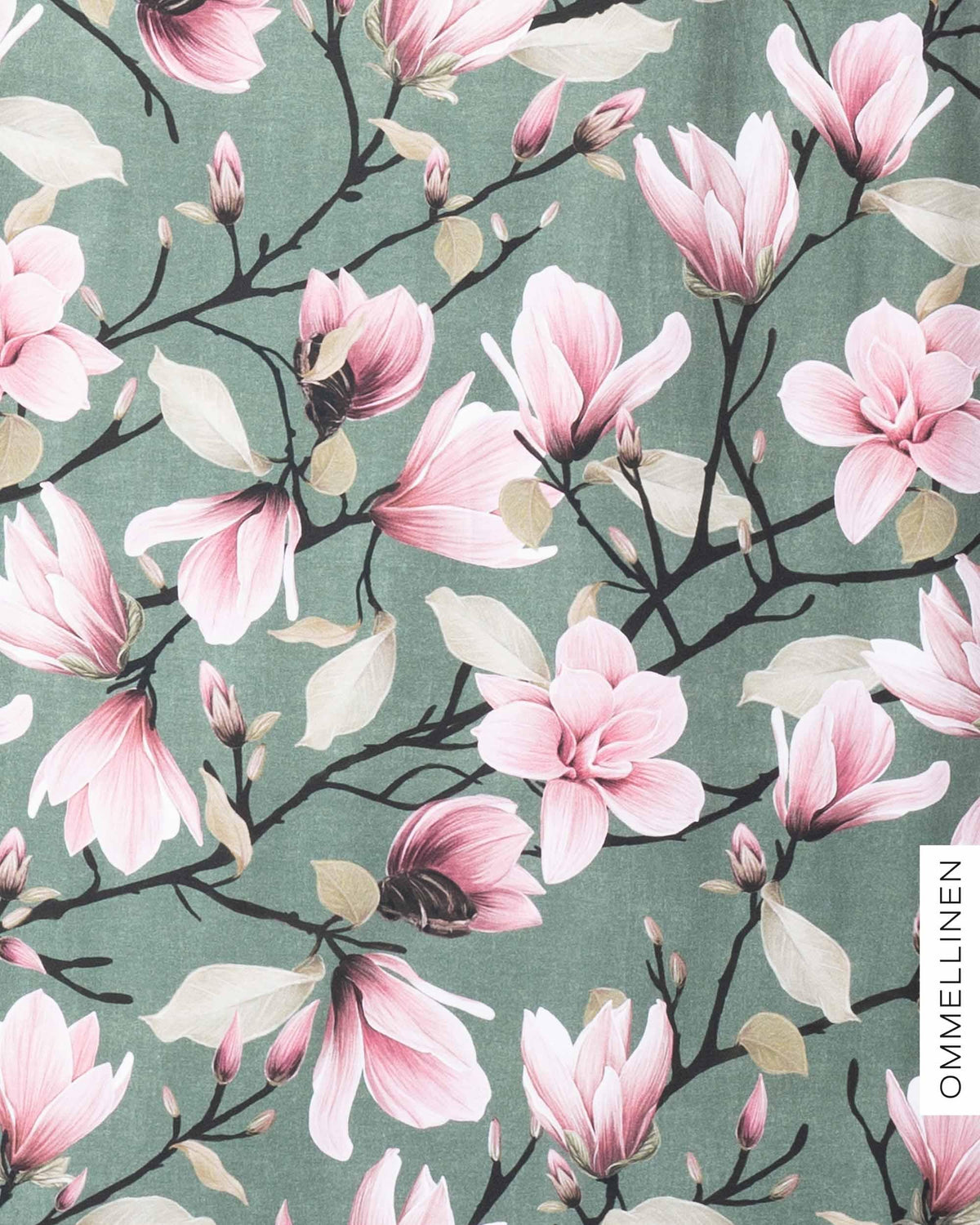 Jersey - PRE-CUT, Magnolian kuiskaus voluminous - sage