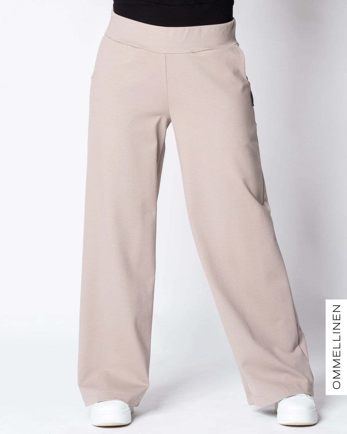 LUOTTO pants - LONG LENGTH, latte