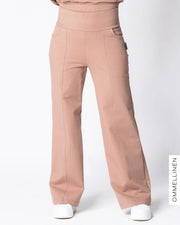 KANTTI college pants - LONG LENGTH, cacao