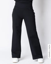 KANTTI college pants - LONG LENGTH, black