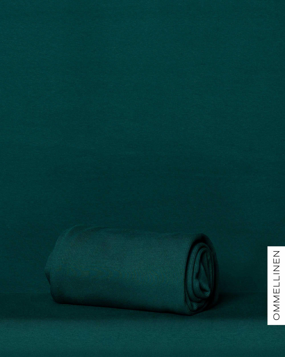 French terry brushed, wide - PRE-CUT, emerald