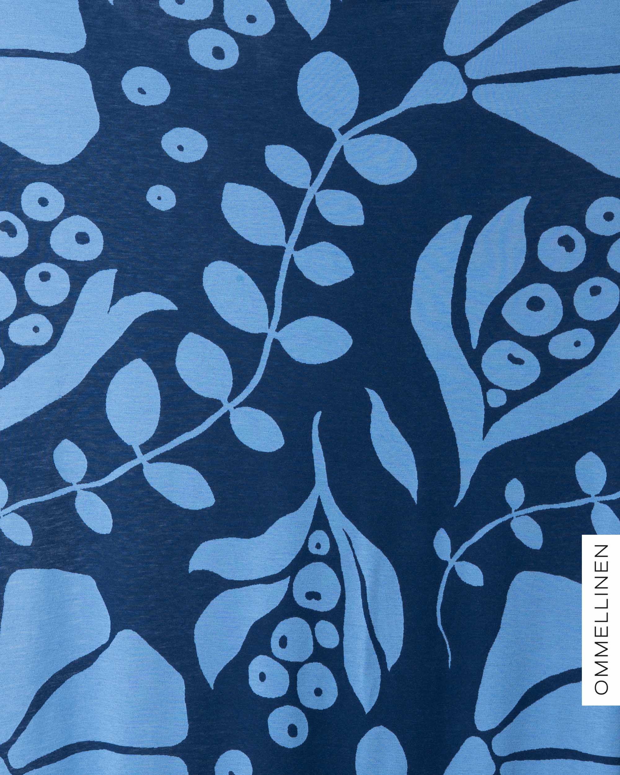 Merino wool - PRE-CUT, Kaunotar - blue