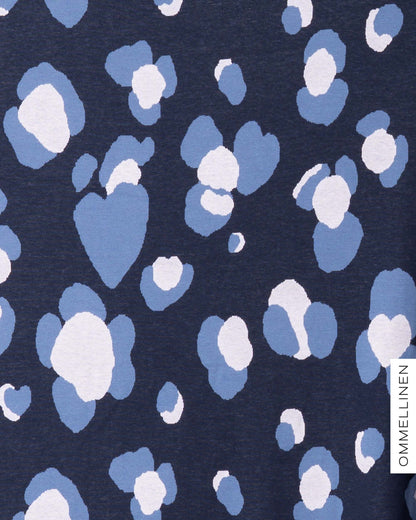 Organic cotton knit - PRE-CUT, Mielitietty - blue