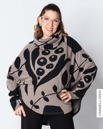 PANCHO, Kaunotar - hazelnut/black