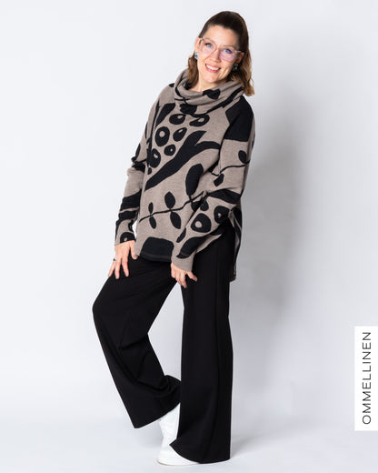 PANCHO, Kaunotar - hazelnut/black