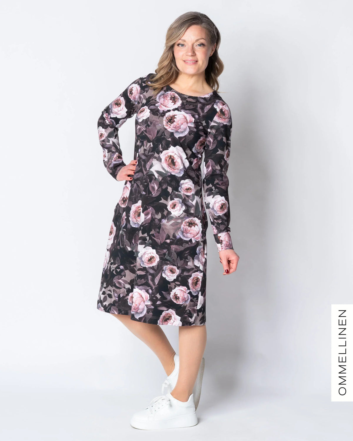 IISI dress, Lumous continuous - sepia