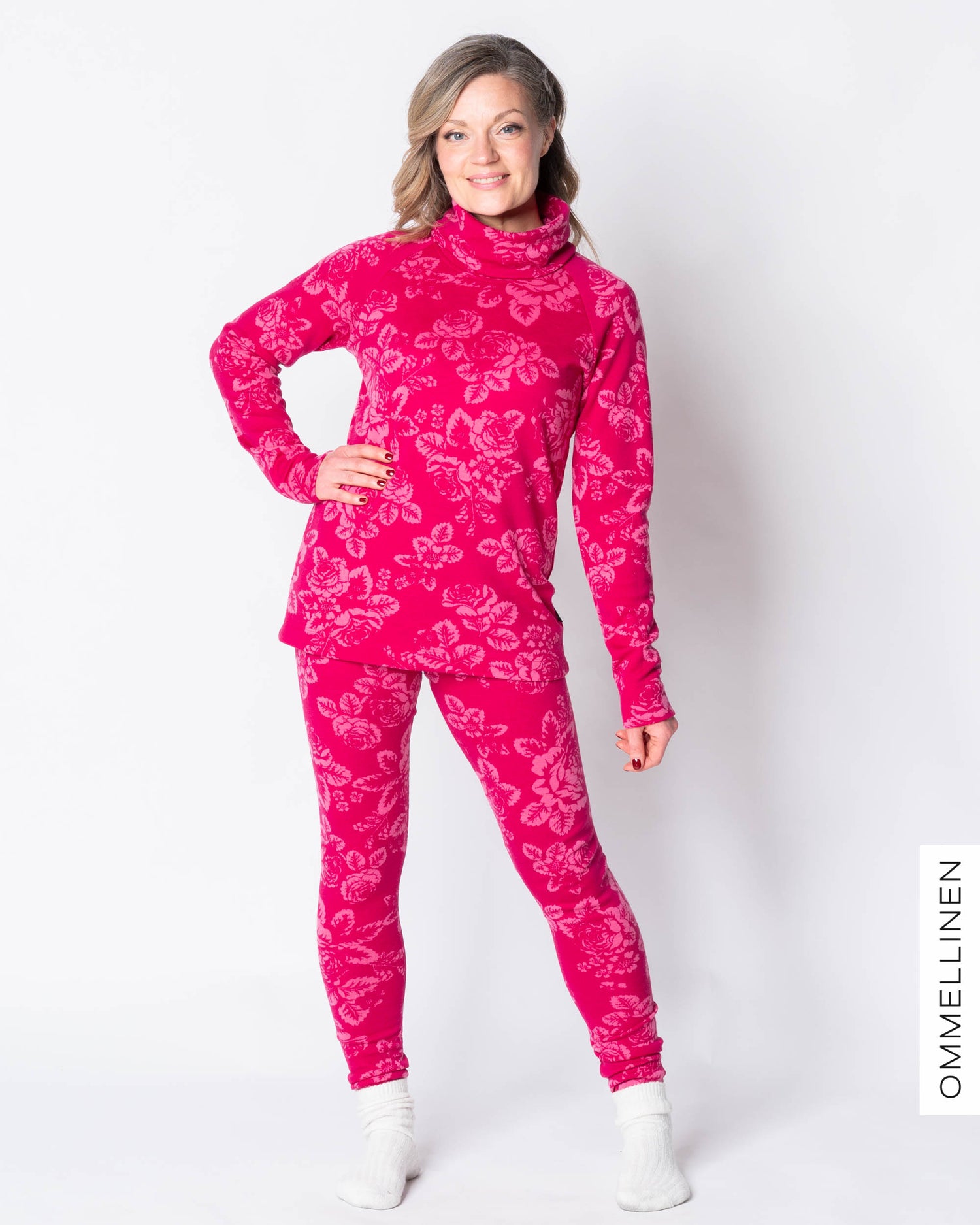 Merinoleggarit, Babushka Roses - pinkki