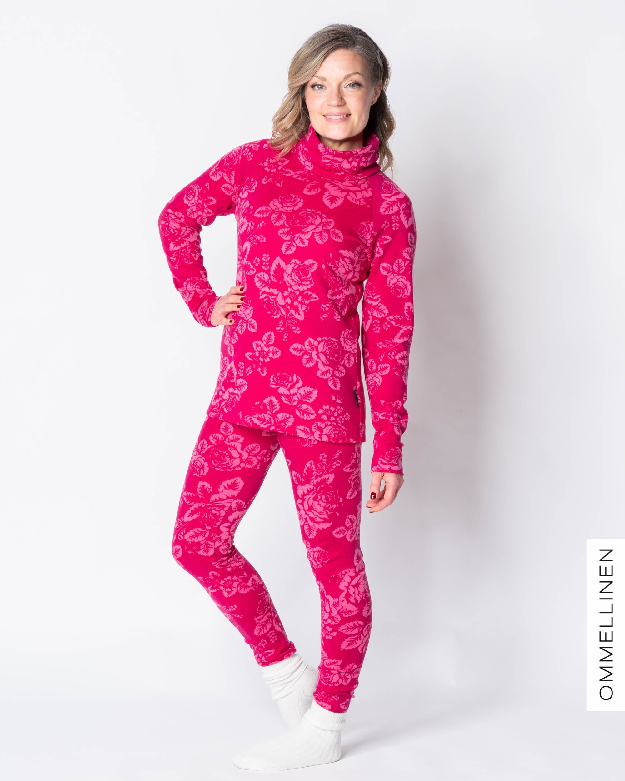 Merinoleggarit, Babushka Roses - pinkki