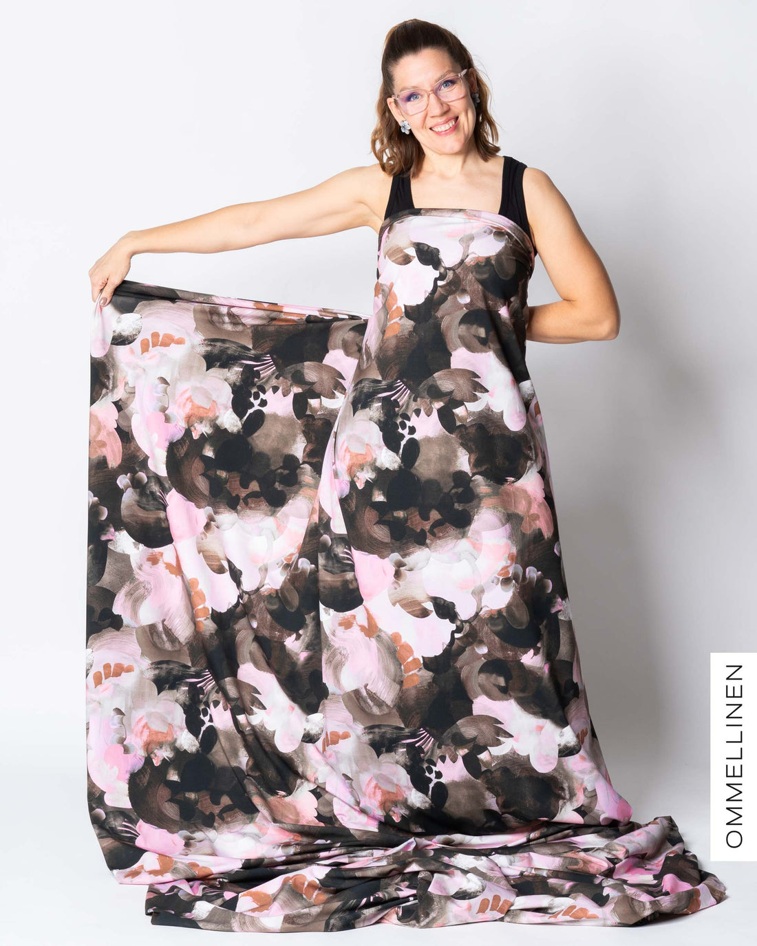 Digitrikoo, Hehku - vaaleanpunainen/ruskea