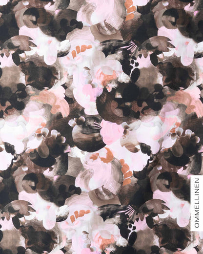 Digitrikoo, Hehku - vaaleanpunainen/ruskea