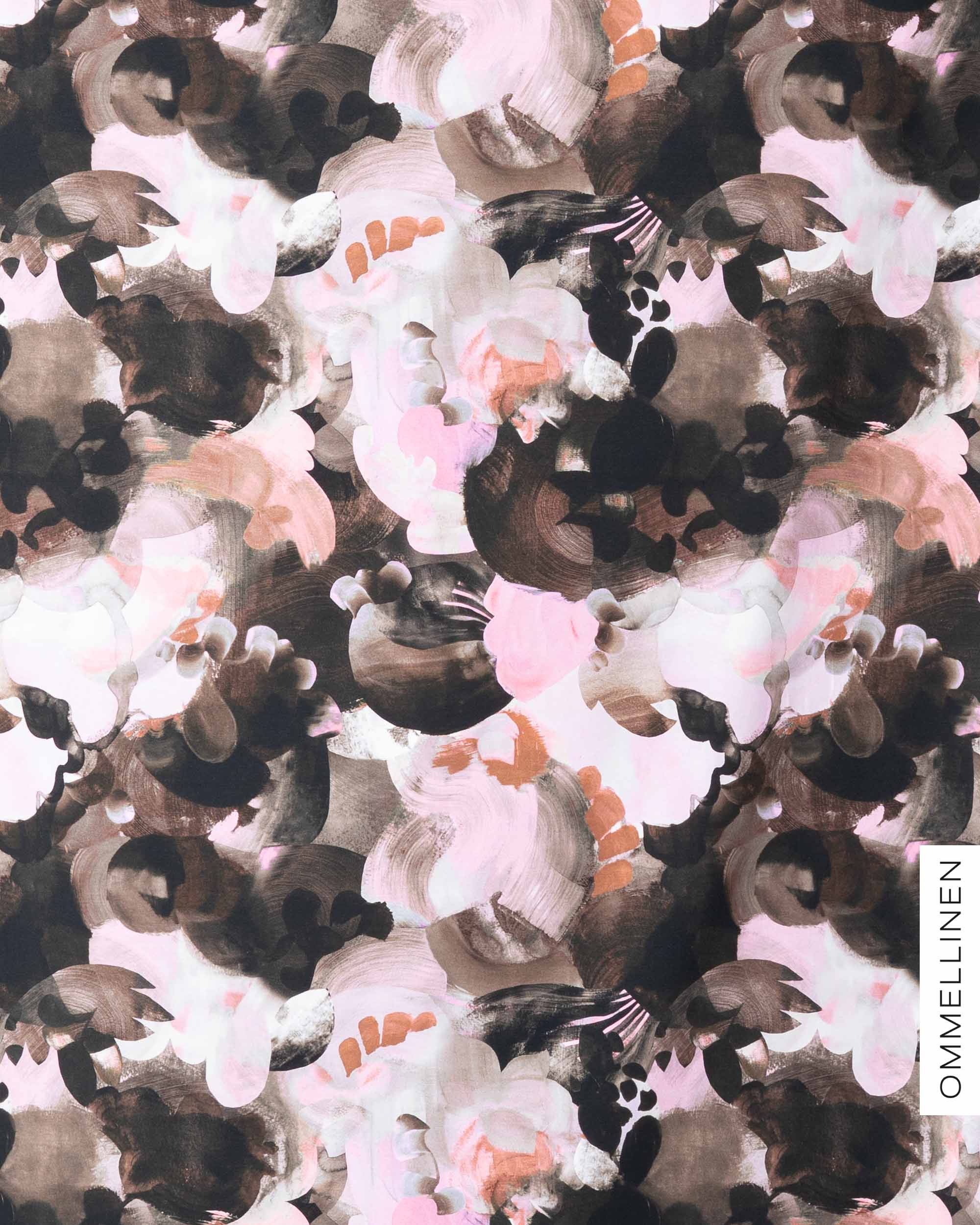 Digitrikoo - PALA, Hehku - vaaleanpunainen/ruskea