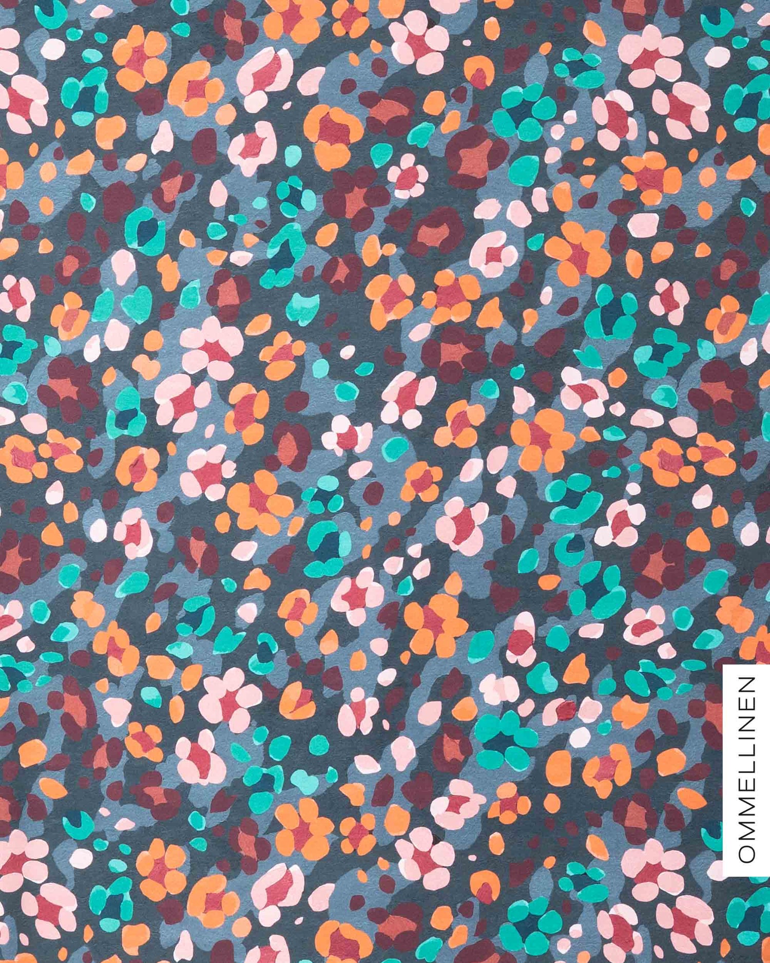 Digitrikoo - PALA, Kukkaleopardi - moniväri