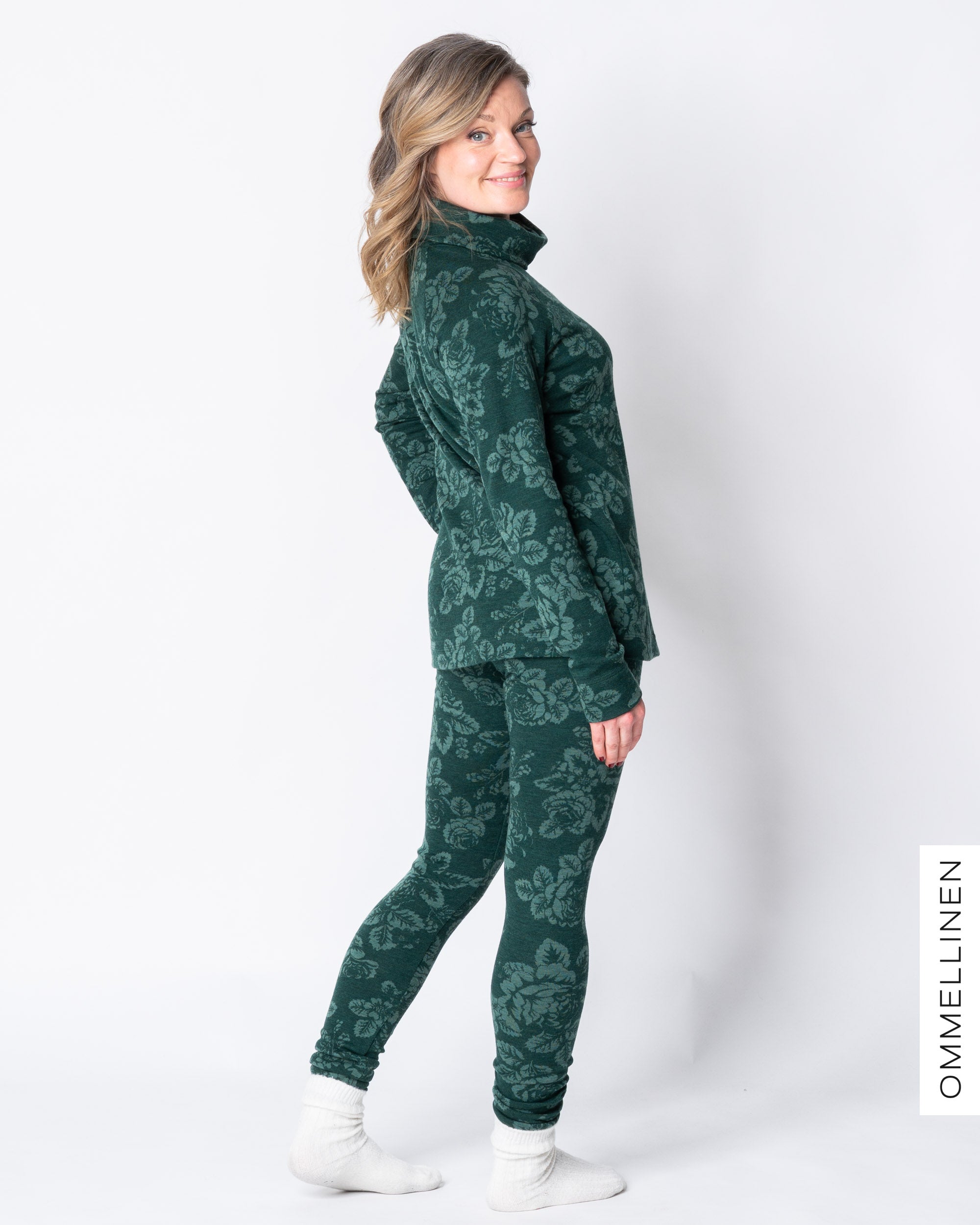 Merinoleggarit, Babushka Roses - vihreä