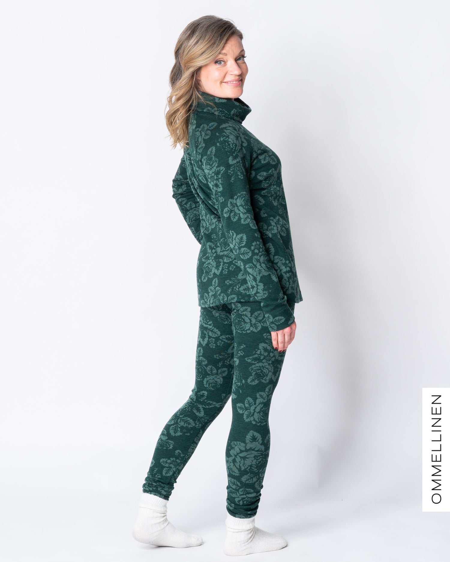 Merinopoolo, Babushka Roses - vihreä