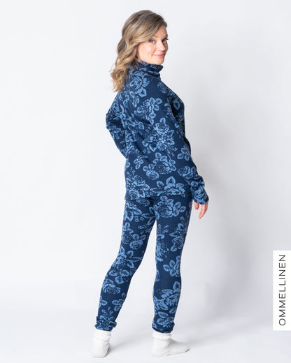 Merinoleggarit, Babushka Roses - sininen