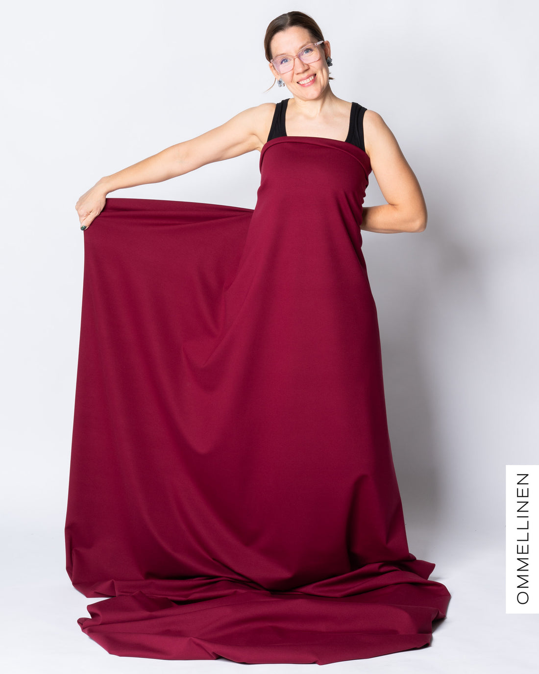 Punto knit, burgundy