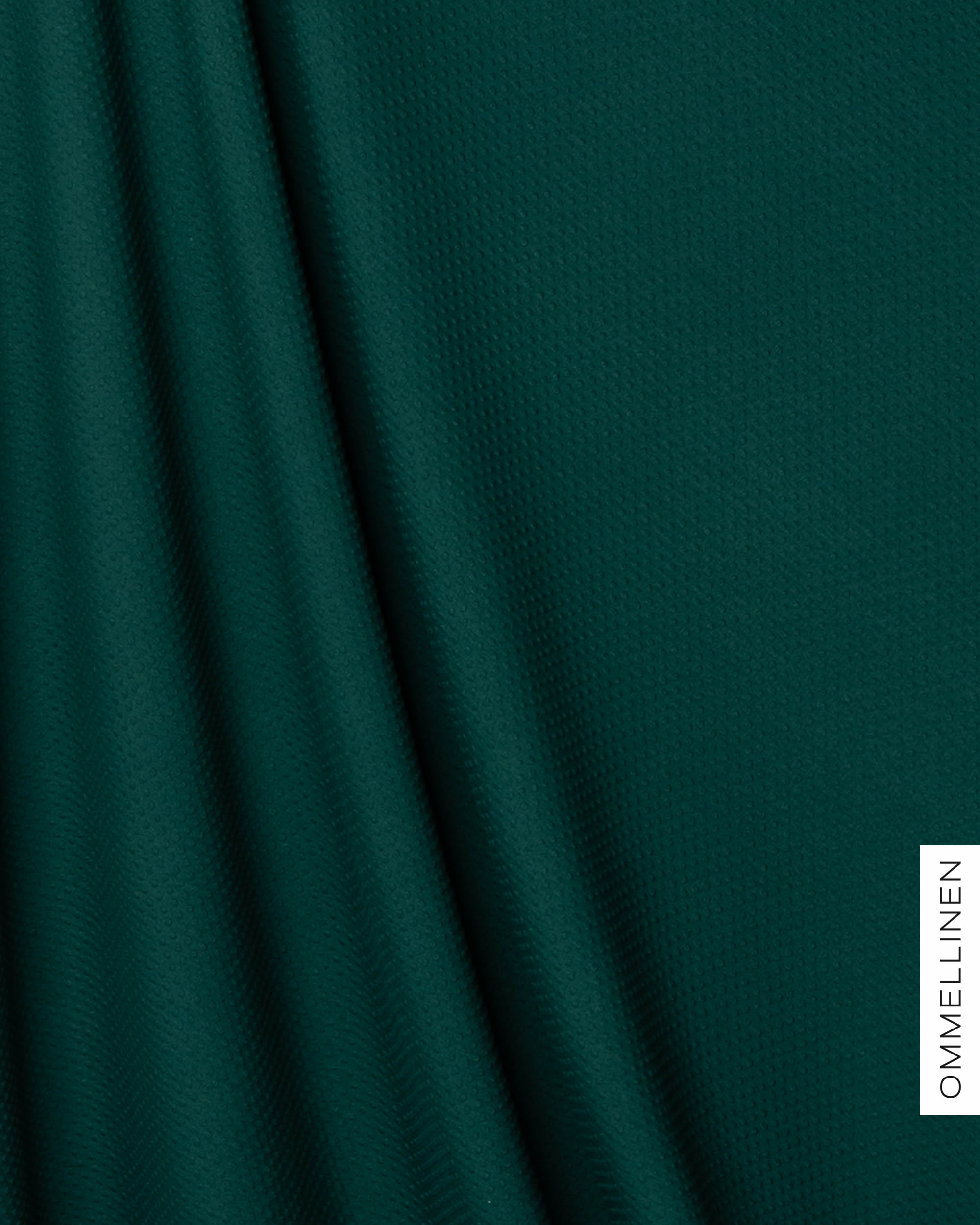 Embossed viscose knit, emerald
