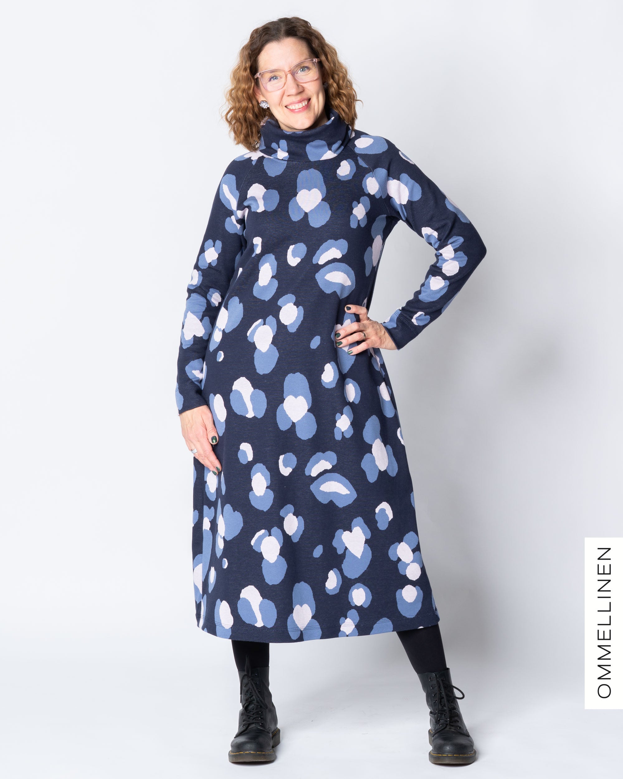 Mielitietty -mekko, sininen